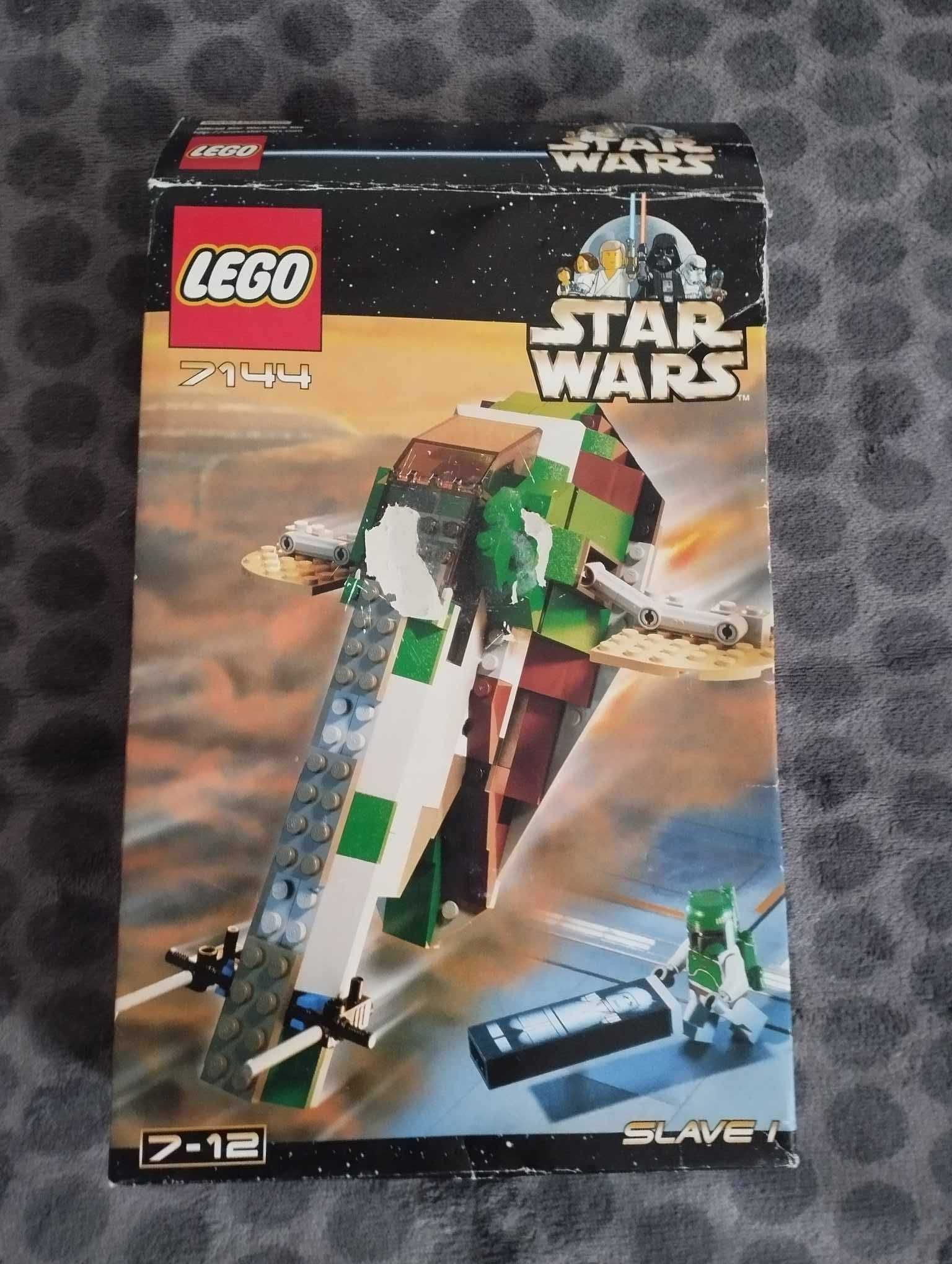 Lego Star Wars 7144 Slave I z pudełkiem z 2000 roku