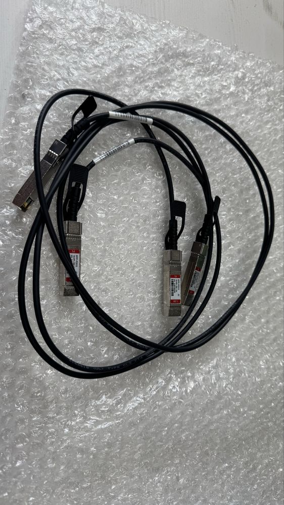 Zestaw 2x Switch Juniper EX3300-24T + 2x DAC – Virtual Chassis (VC)