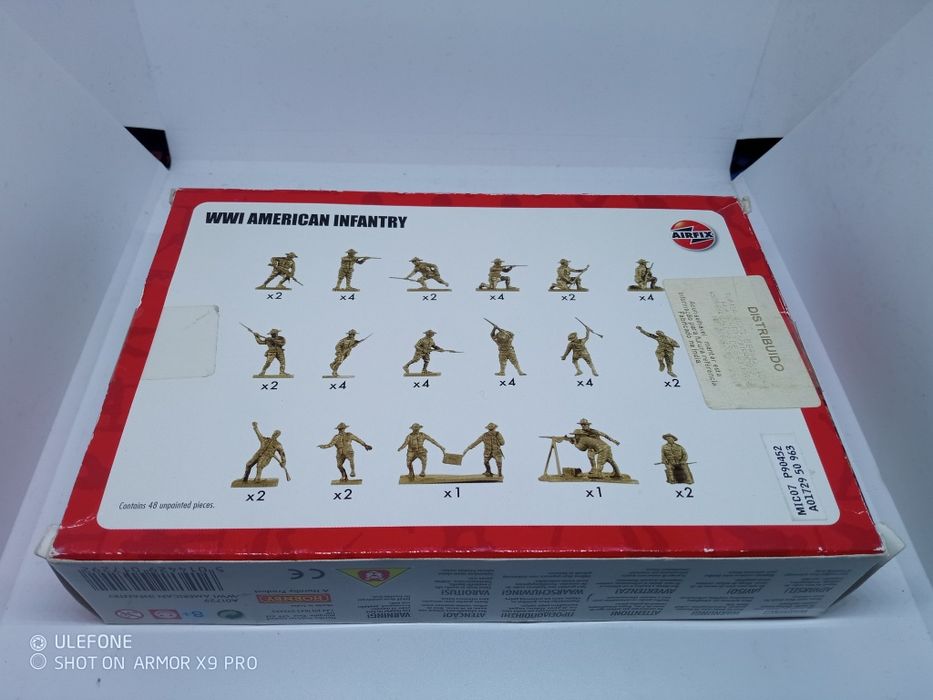 Airfix wwI American infantary
