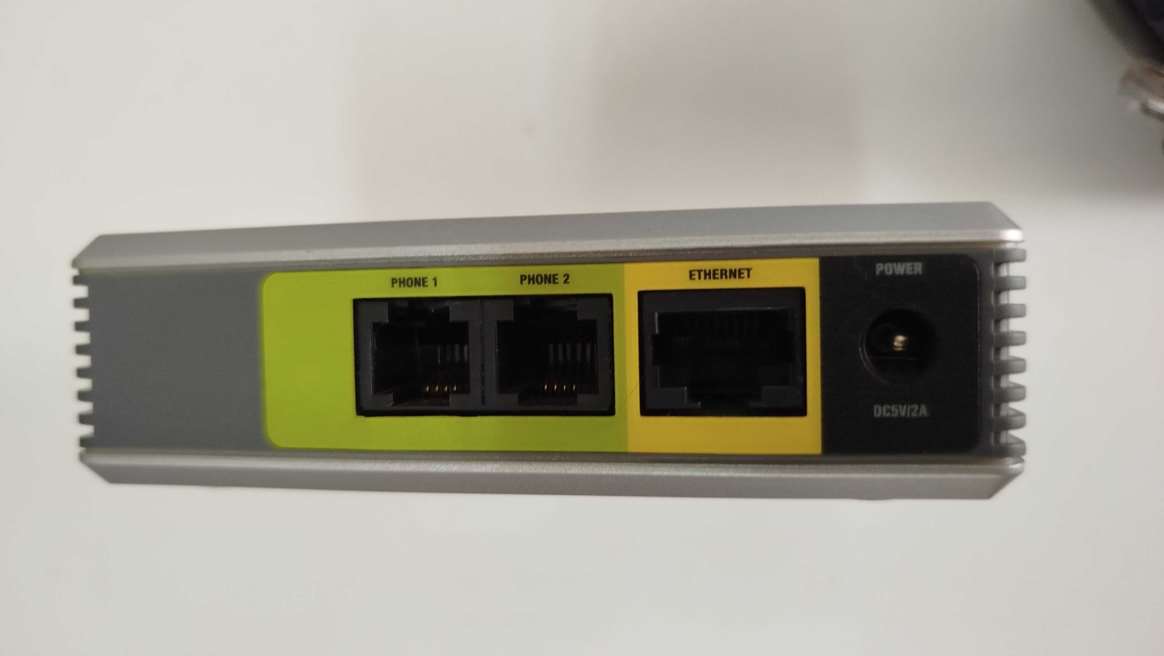 Adaptador Telefone VoIP (2 Linhas) Linksys PAP2T  - Entrega Grátis
