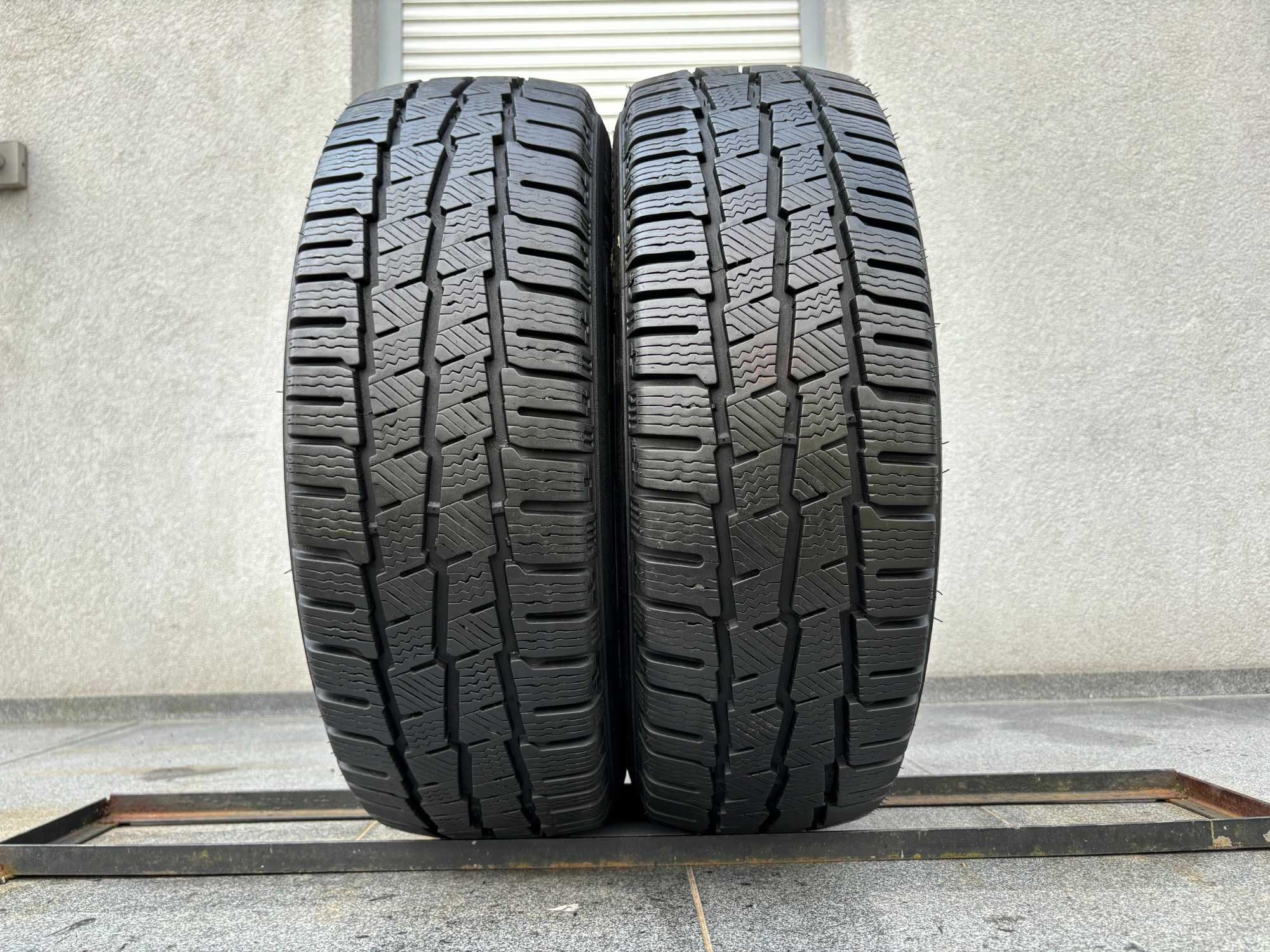 2szt zimowe 215/60R17C Michelin 9,4mm 2021r świetny stan! Z5089 gwaran