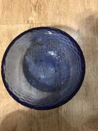 Miska niebieska vintage śr.18 cm