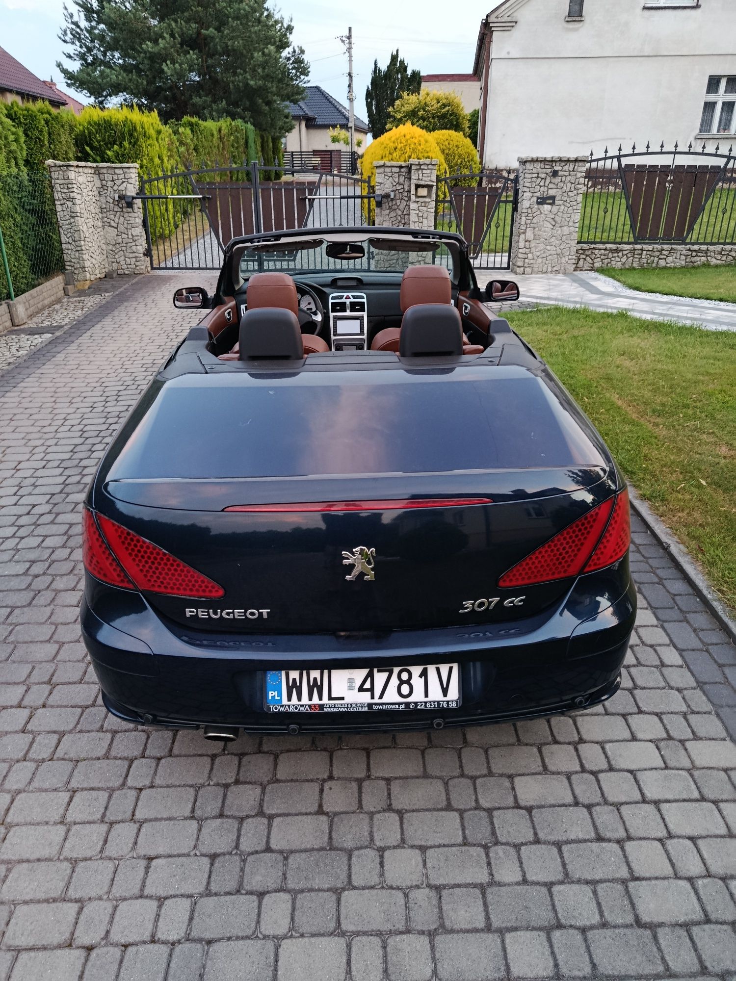 Peugeot 307cc cabrio kabrio automat 2.0