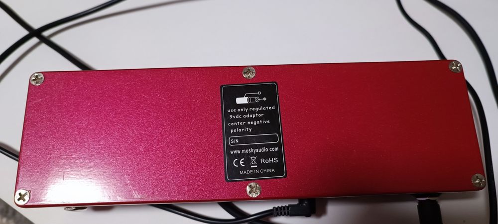 MOSKYAudio DC5 6-в-1 для гітарних мультиефектів електрогітари