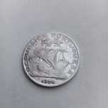 moeda de 10.00 prata ano 1954
