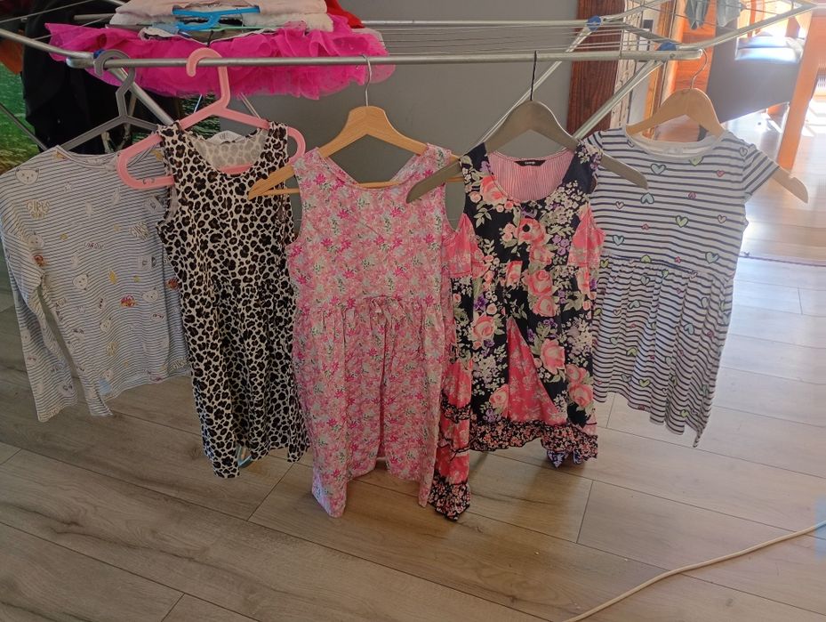 Mega paka ubrań dla dziewczynki 110-134