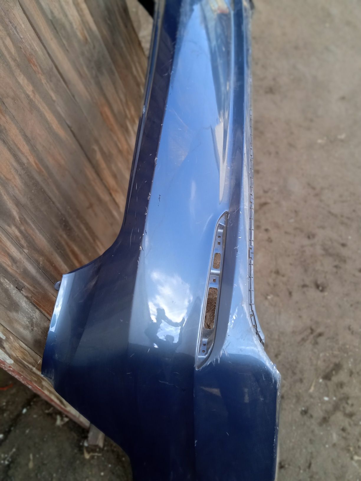 Задний бампер Hyundai Elantra 2014-16 ориг. с восстановленным поврежде