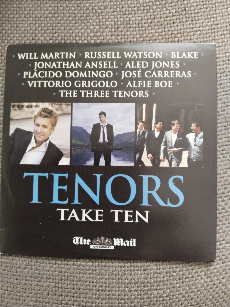 Płyta CD trzech tenorów świata