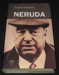 Livro Neruda de Volodia Teitelboim Campo das Letras