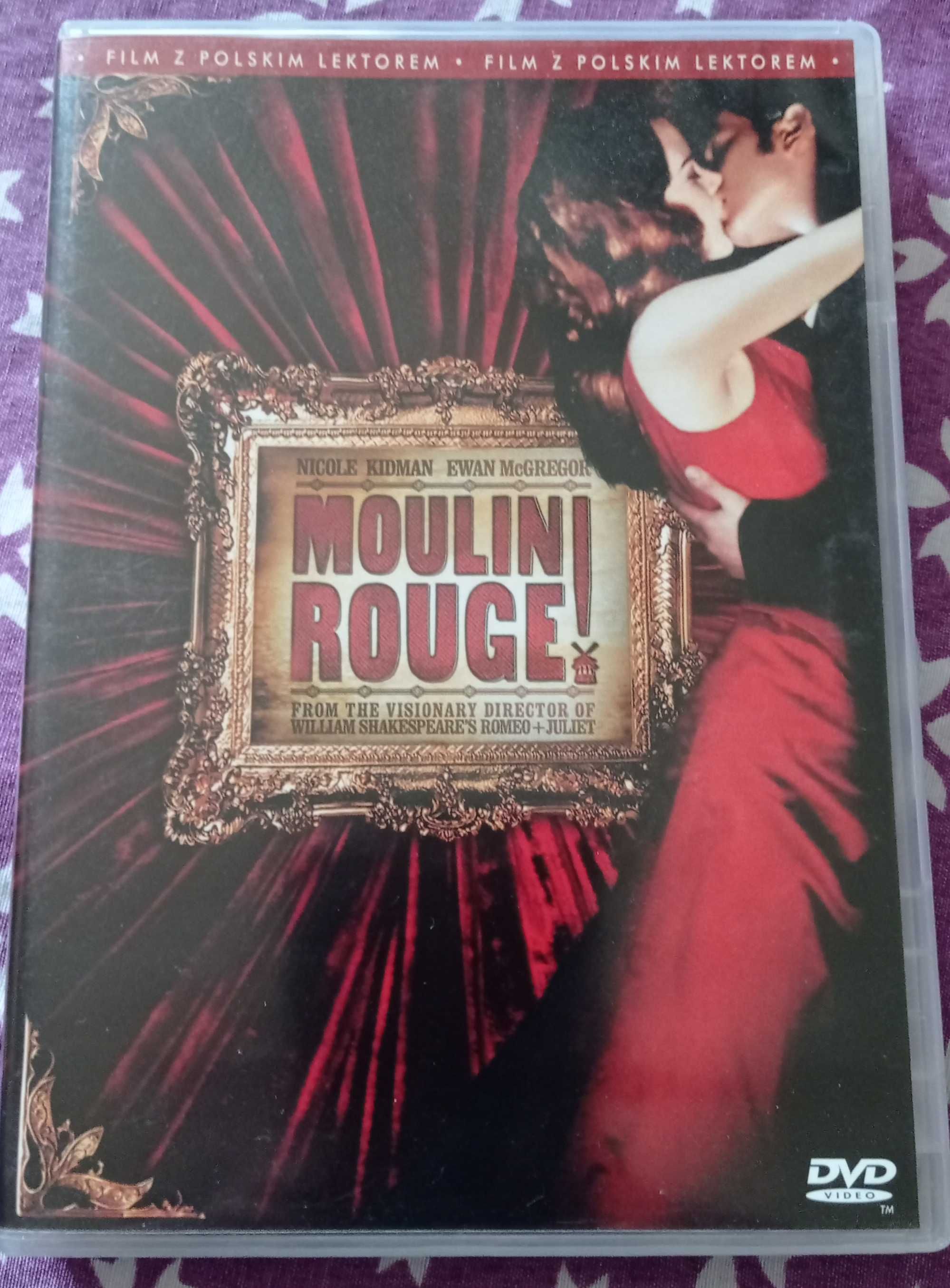 Dvd "Moulin Rouge", Nicole Kidman, Evan McGregor