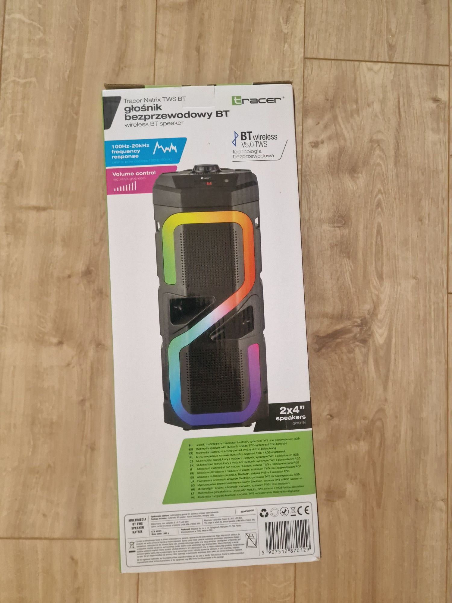 Głośnik bezprzewodowy TRACER Natrix z Bluetooth i TWS