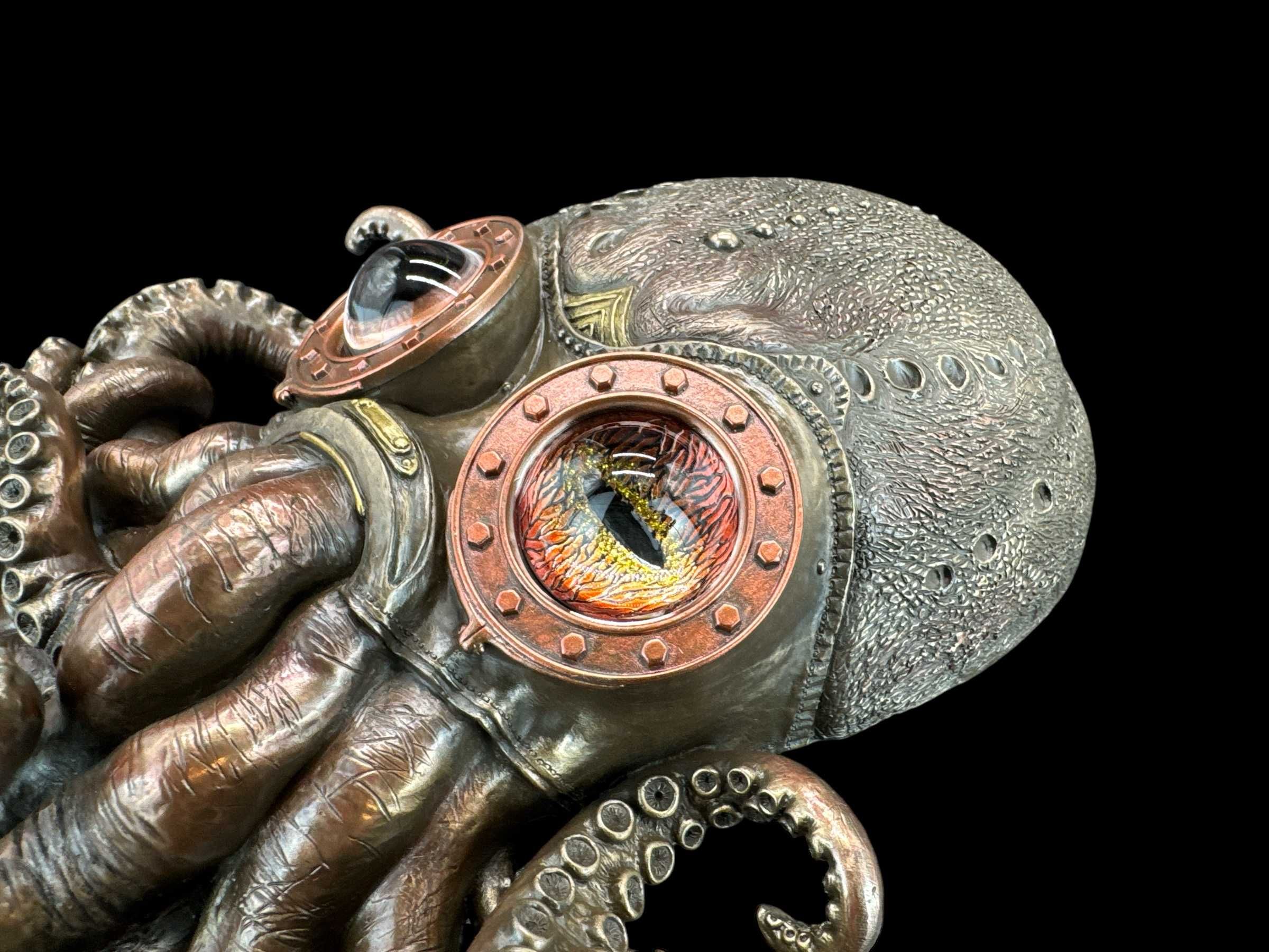 Steampunk Ośmiornica Na Ścianę Zawieszka Veronese (Wu76559a4)