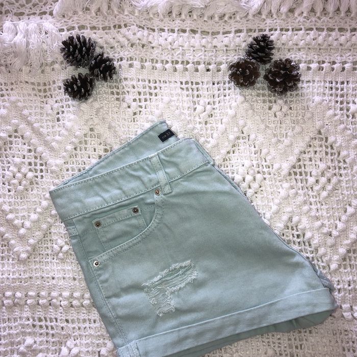 Calcões turquesa Pull&Bear