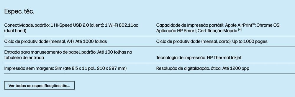 IMPRESSORA - HP Multifunções ENVY 6430e