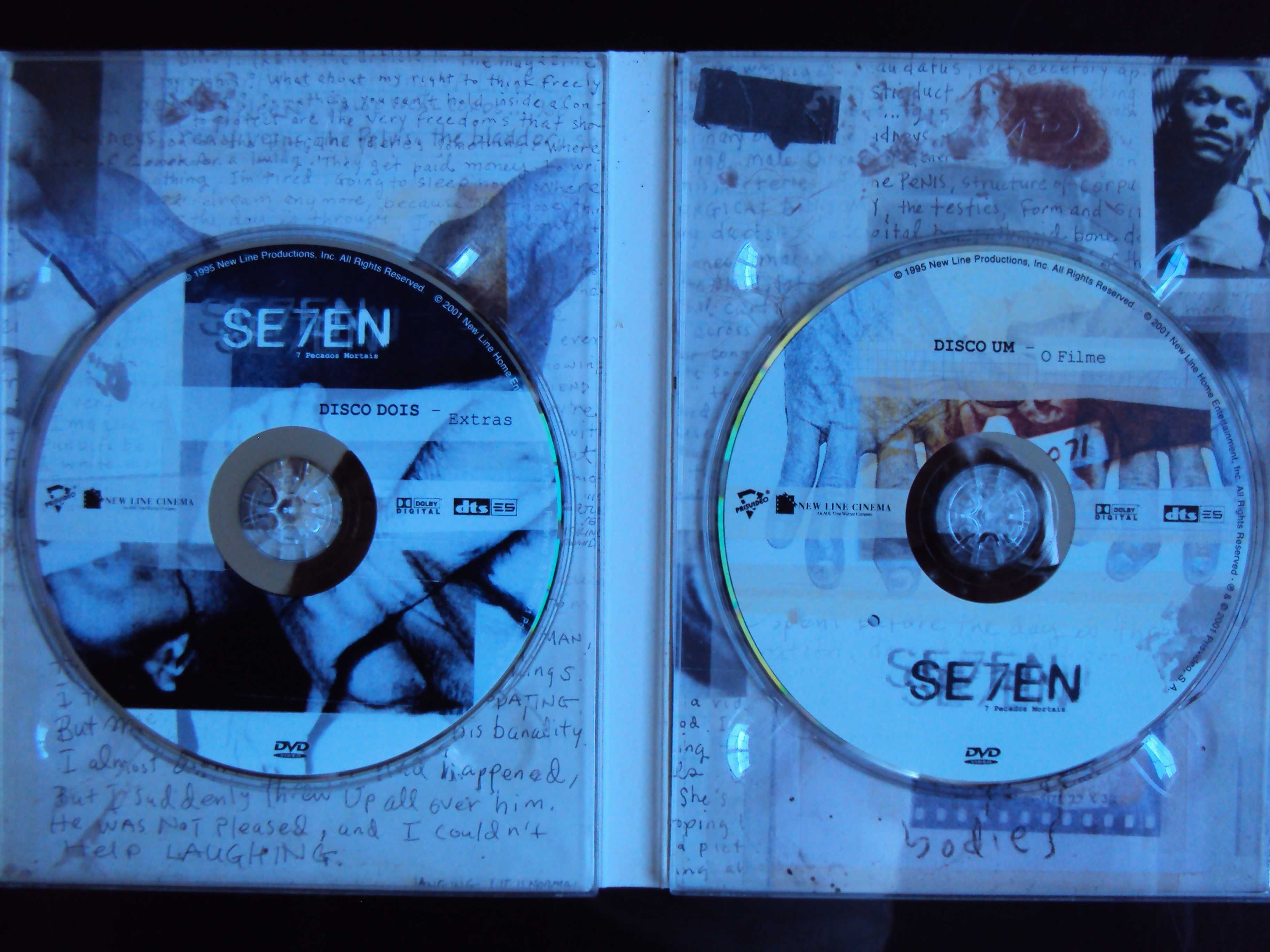 Vendo DVD "7 Pecados Mortais" edição especial