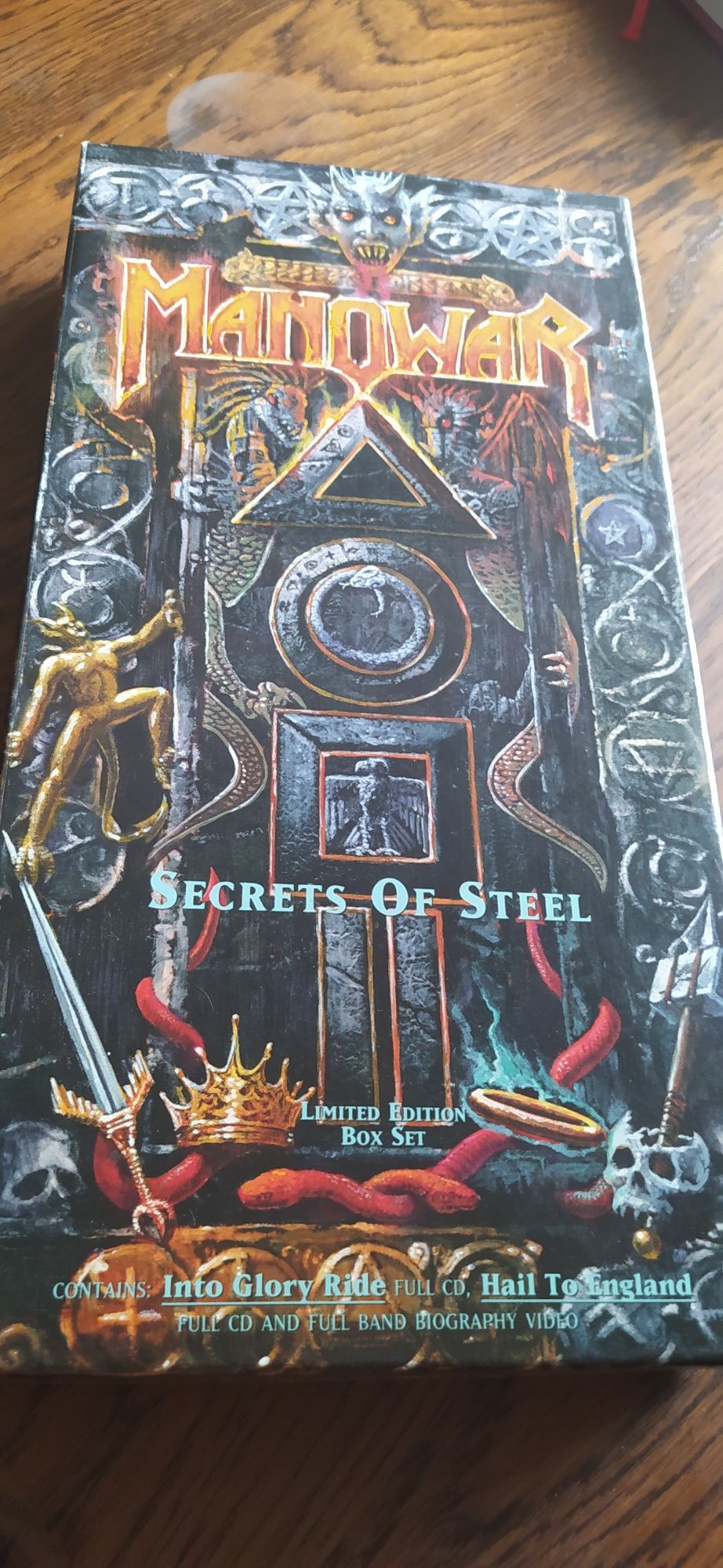 Manowar secrets of steel CD Limited Edition