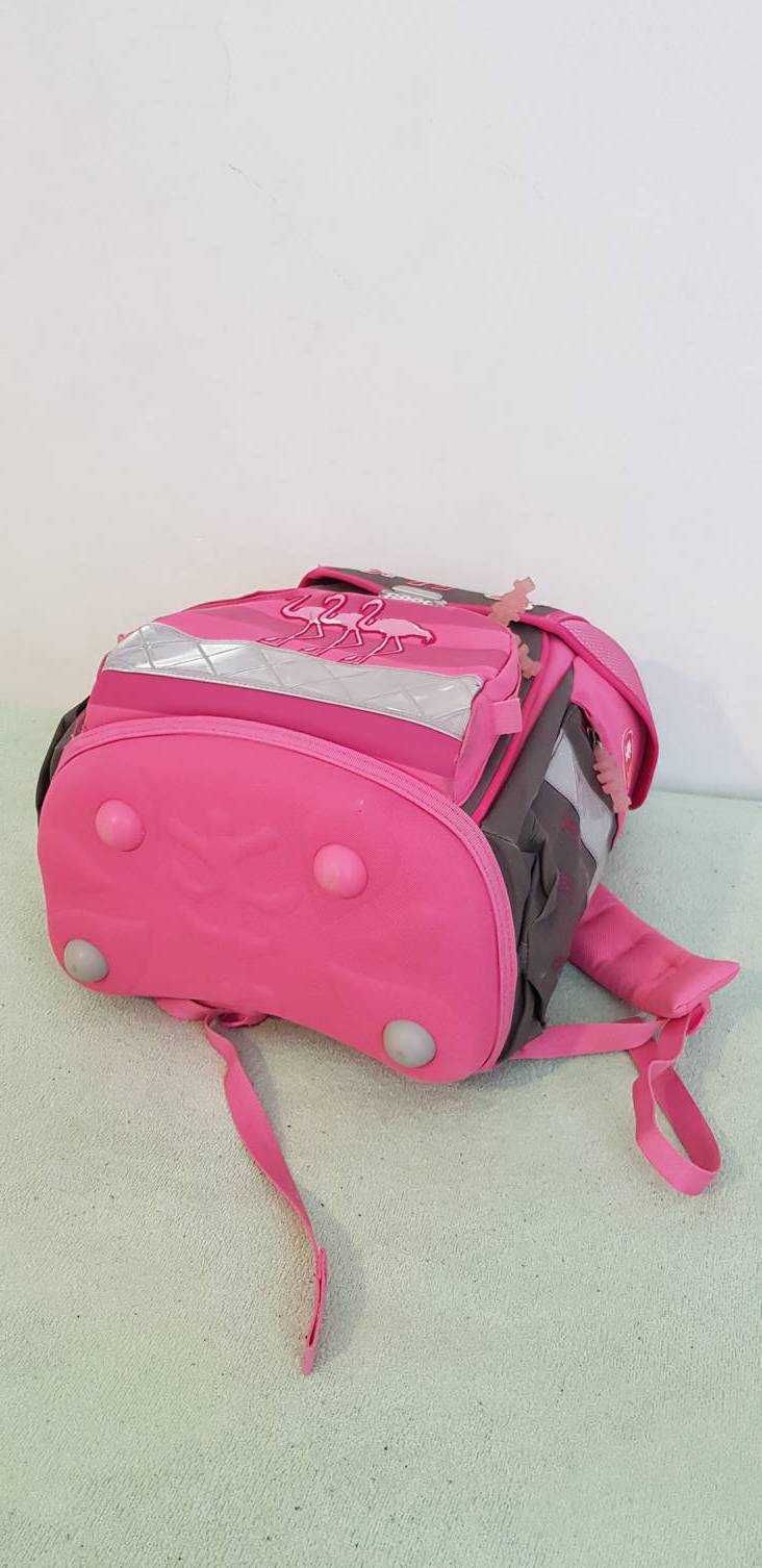 Różowy plecak dla dziewczynki - Hama Step by Step jakość lekki