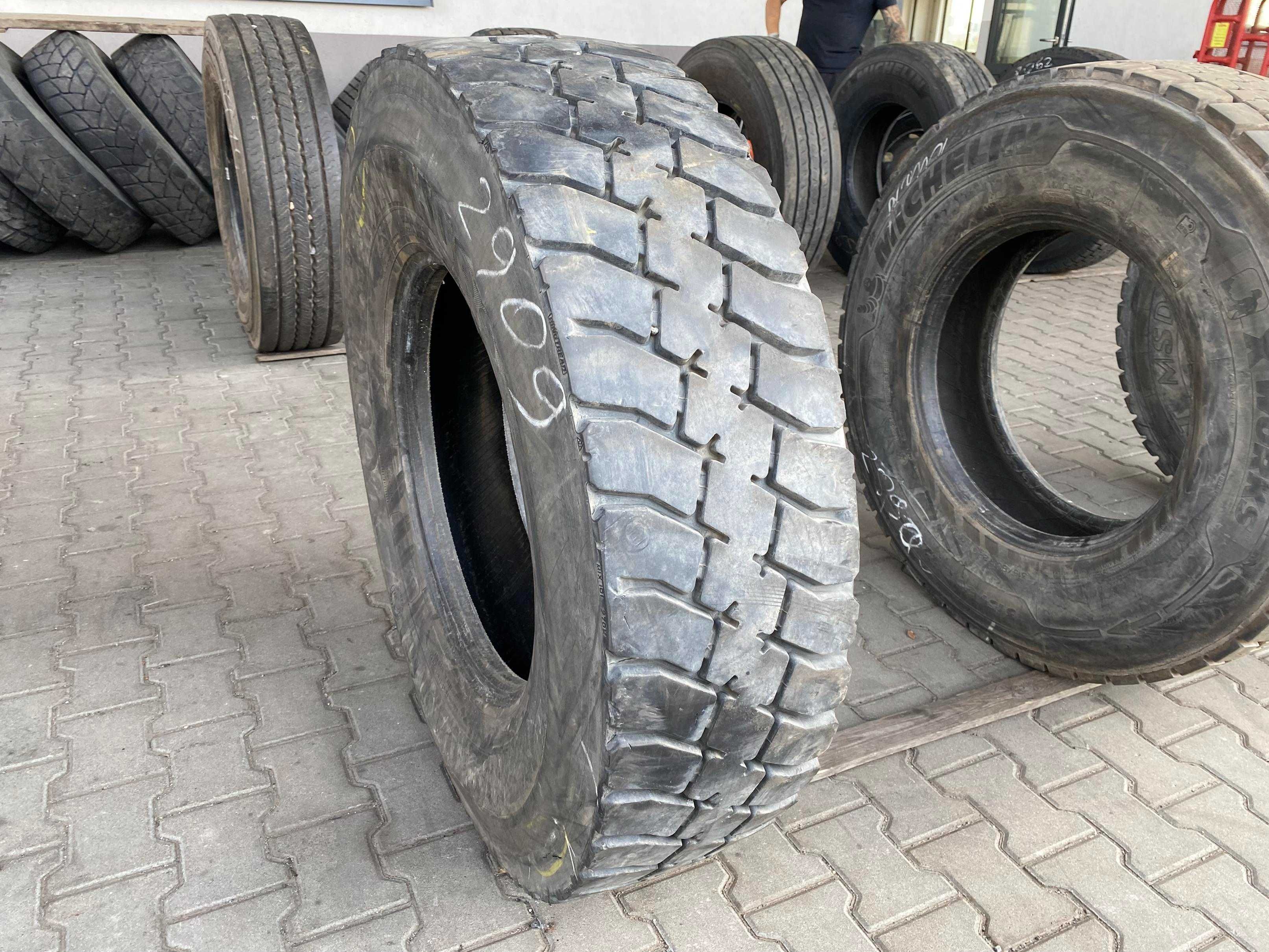 Opona 315/80R22.5 BIEŻNIKOWANA TYP GOODYEAR MSD Napędowa 10-13mm