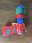 Brinquedo pistola de bolhas de sabão