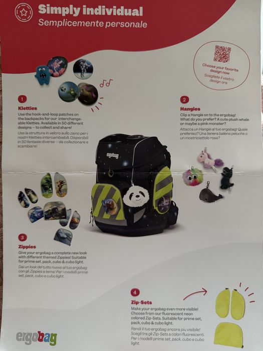 Ergobag Prime, Tornister, plecak ergonomiczny