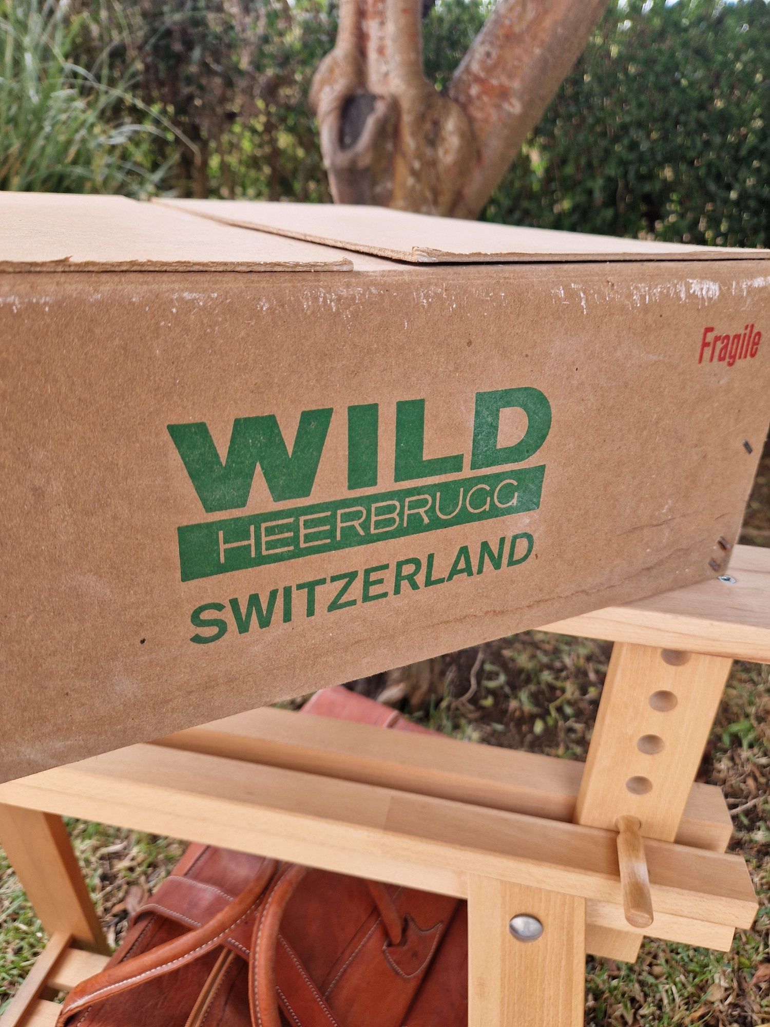 Estereoscópio antigo Wild Heerbrugg
