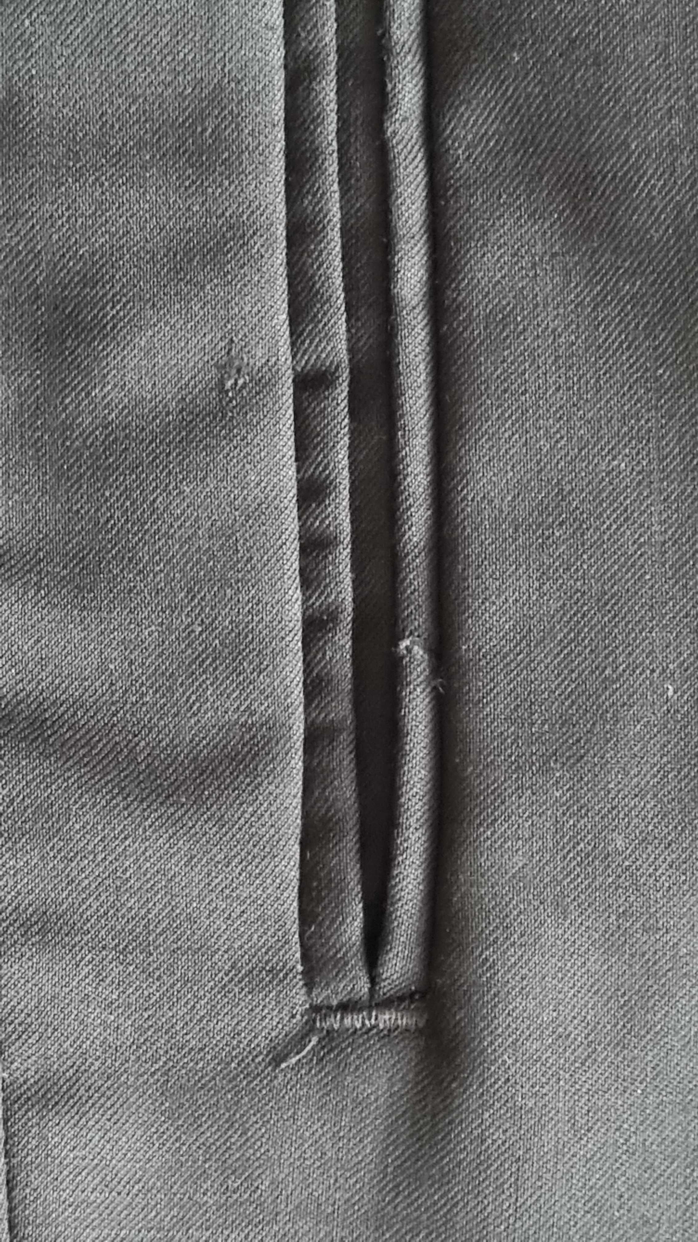 Spodnie vintage ciemny granat Brax Delano 100% wełna rozm. 52