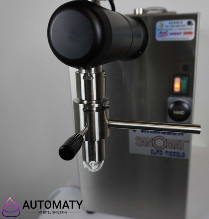 Końcówka nabijania rurek waflowych dwufunkcyjna do automatów SANOMAT