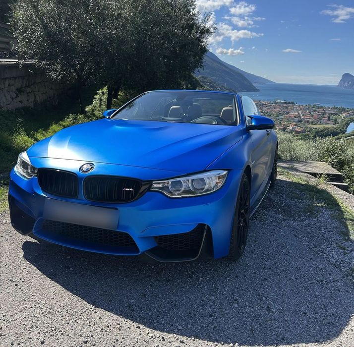 BMW M4 BMW M4 Cabrio F83 | Bezwypadkowy | ASO BMW | Folia Satin Blue