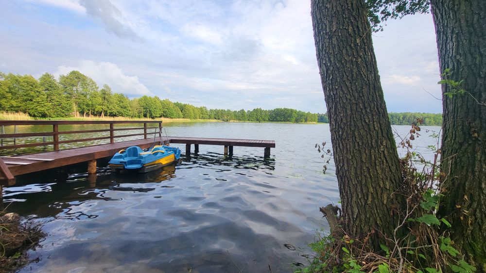 Zacisze Huta Domek letniskowy nad jeziorem Nadrowskim Sitnica