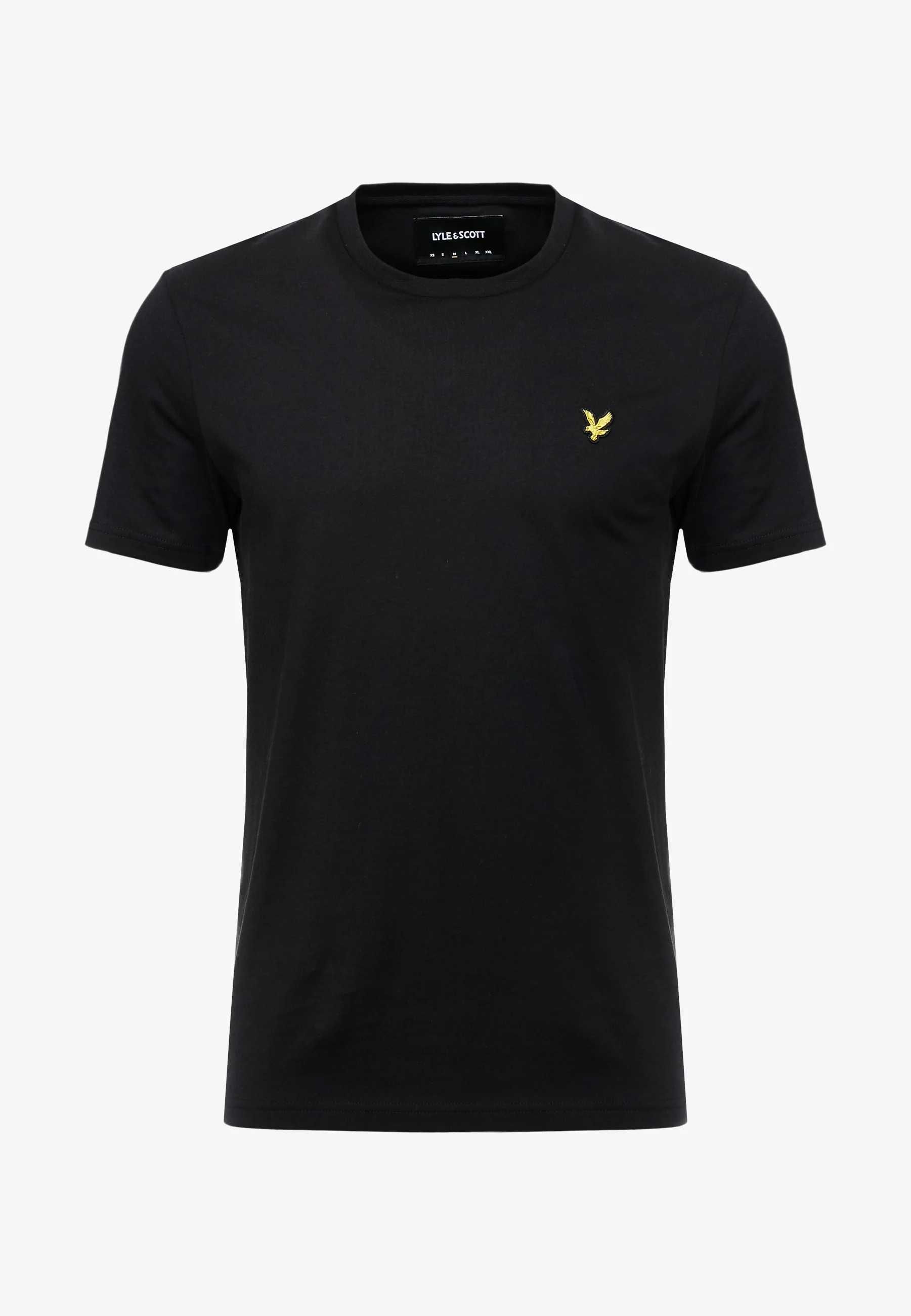 100% Oryginalny czarny T-shirt LYLE&SCOTT koszulka czarna sklep149zł