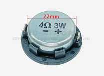 Zestaw dwóch głośników 28mm 4ohm 3w