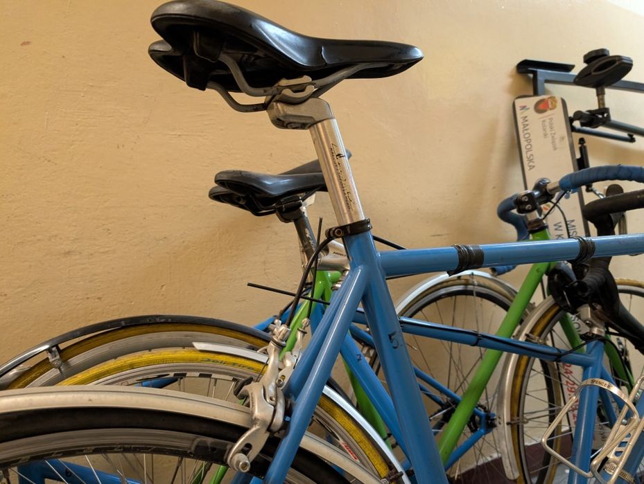 Stare rowery ostre koło