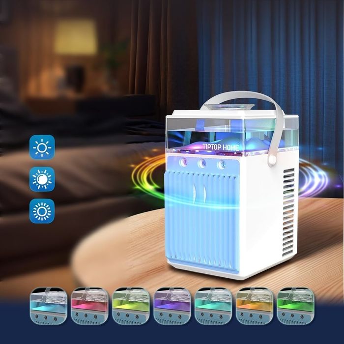 Mobilny klimatyzator nawilżacz, 5 w 1