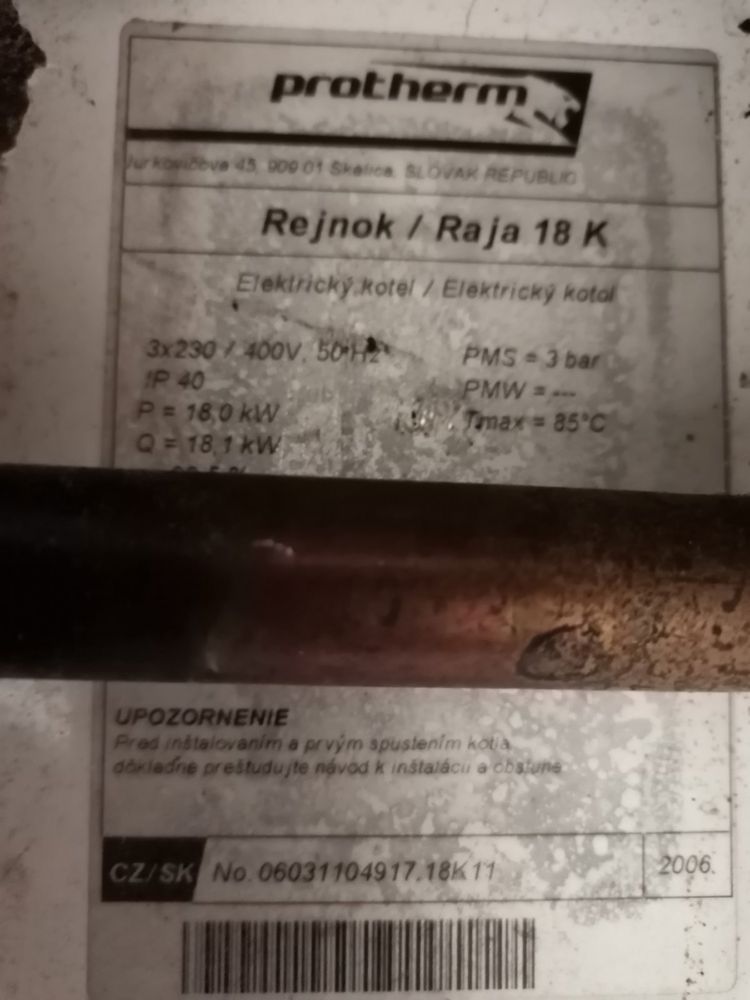 Продам ЕЛЕКТРО-КОТЕЛ Protherm -18k
