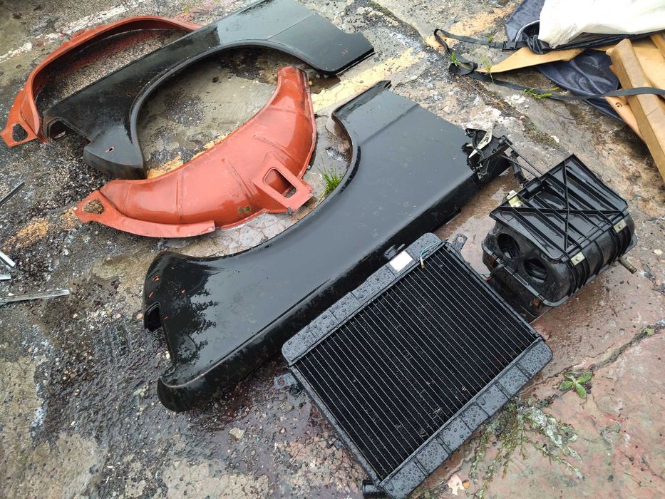 Fiat 125p  Fartuchy , Błotniki ,   zderzak