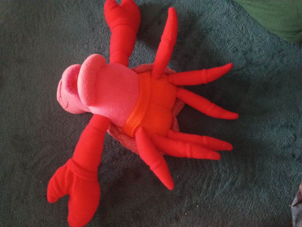 Disney  maskotka Rak Sebastian Syrenka Ariel
