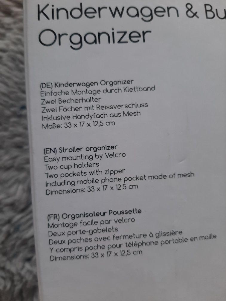Osann praktyczny organizer na wózek