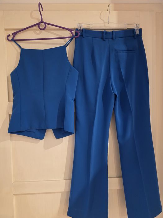 Komplet spodnie kamizelka mango