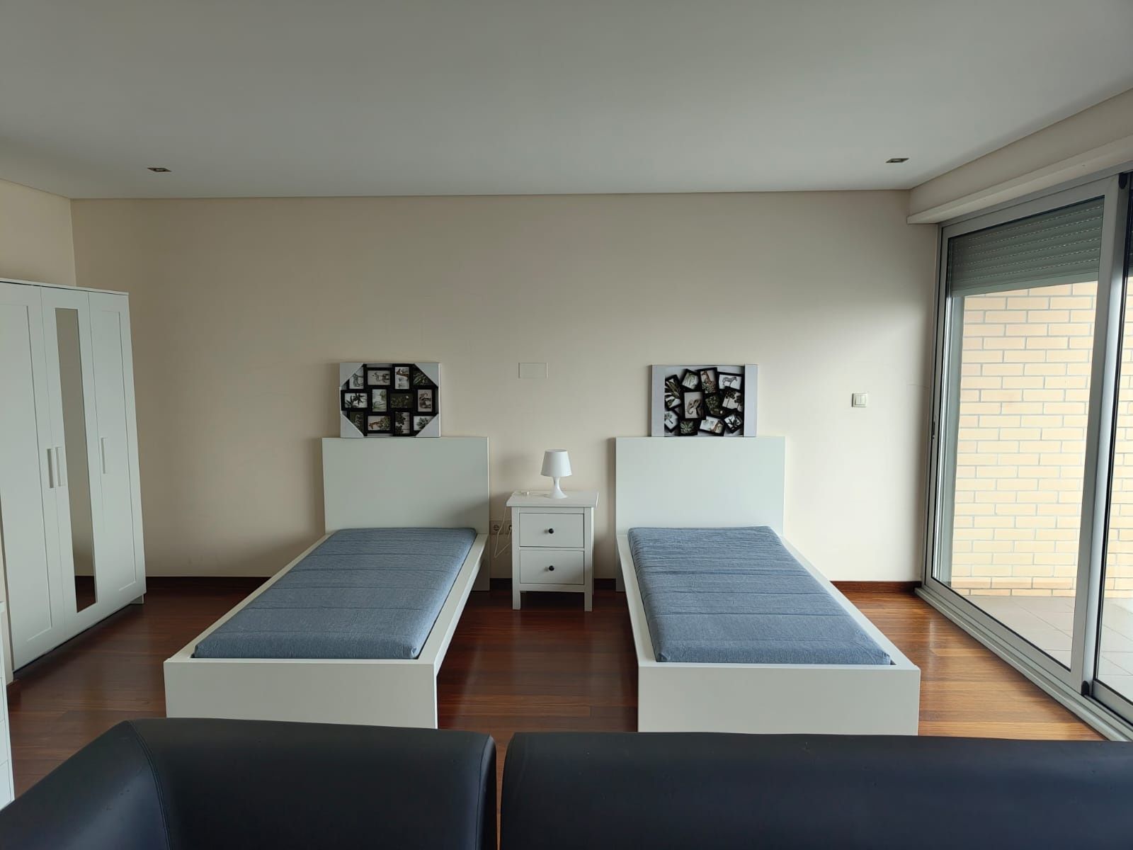 Quarto para 2 estudantes ou profissionais destacados.  3° Piso Moradia