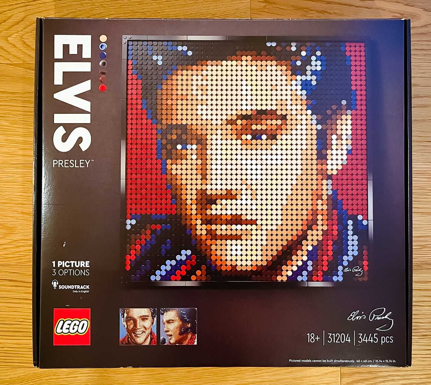 Lego 31204: Elvis Presley “The King”- Art (novo e selado)