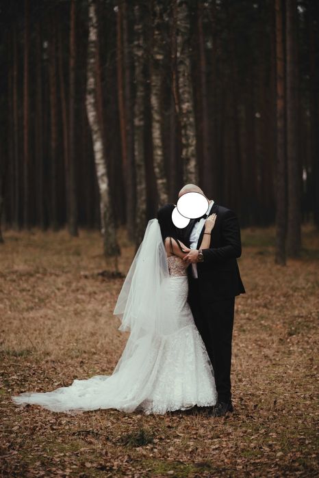 Suknia ślubna rybka syrenka Mori Lee ivory