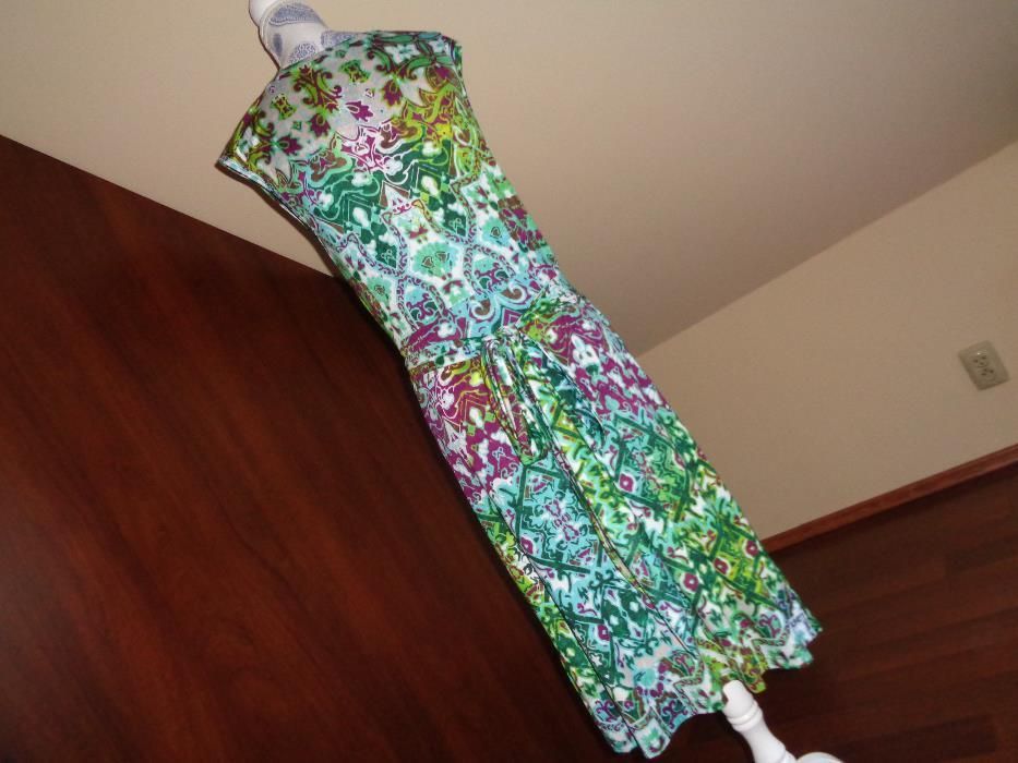 okazja MARC AUREL śliczna oryg. letnia sukienka Escada OKAZJA nowa 38