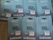 Samsung 512 GB microSDXC Class 10 UHS-I U3 V30 A2 EVO Plus - Оригинал!