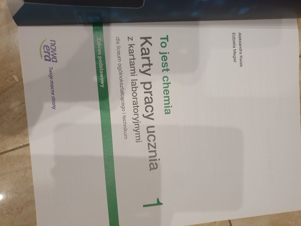 Karty pracy chemia 1