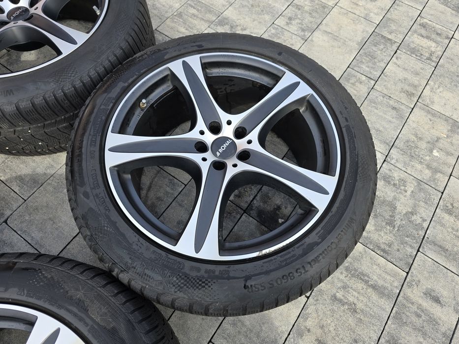 Koła ZIAM 20" 5x112 ET30 BMW X5 G05 X6 G06 Continental 2022rok !