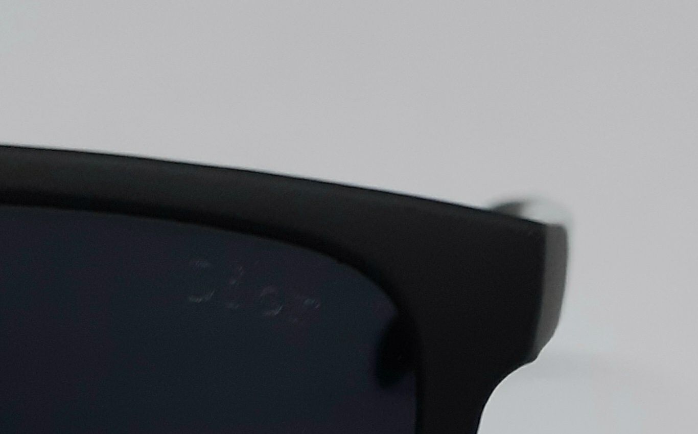 Мужские брендовые очки в черной матовой оправе линзы поляризированые