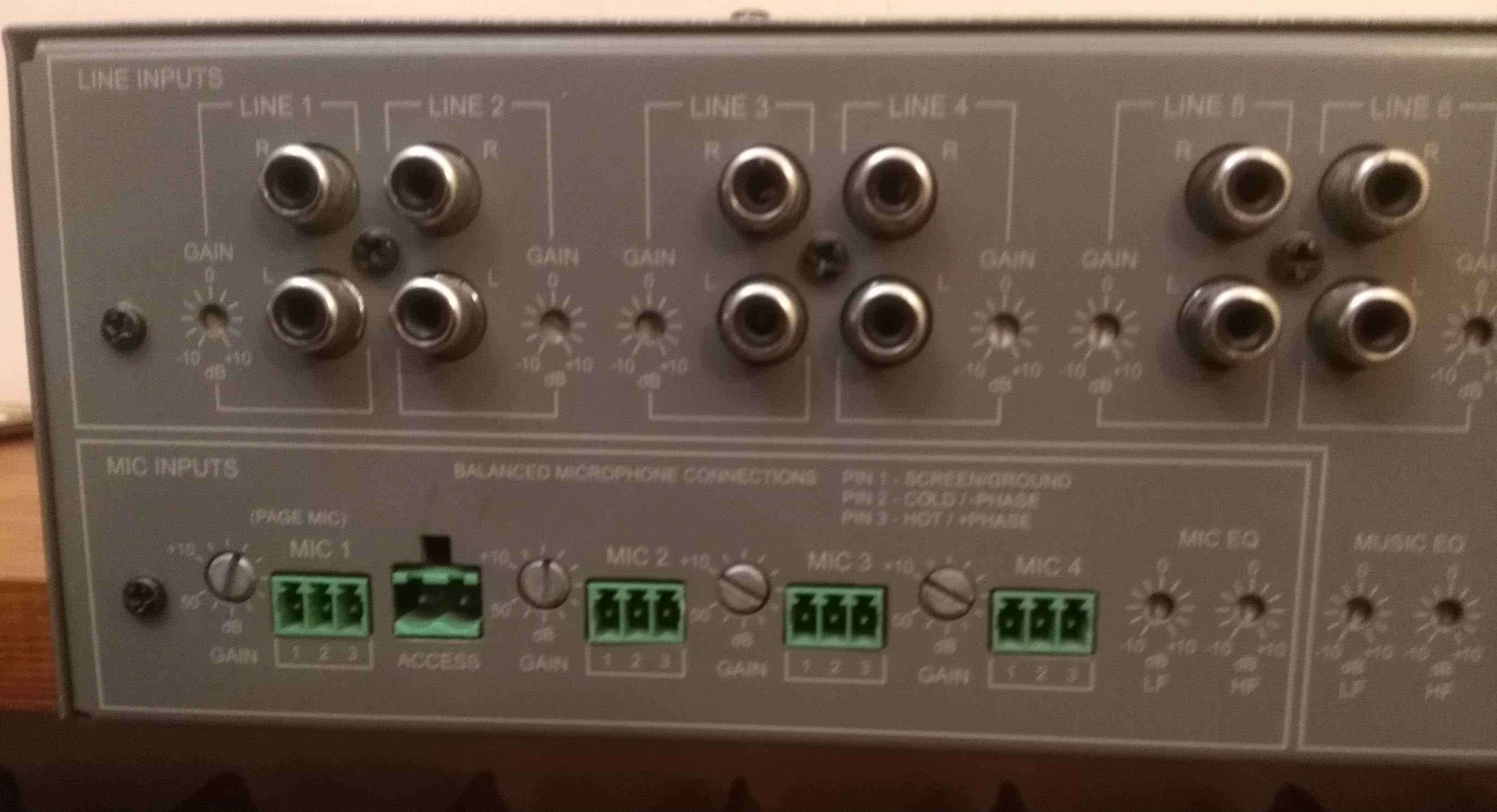 CLOUD MPA60 Mixer Amplifier  Mikser / Wzmacniacz 60W MPA 60