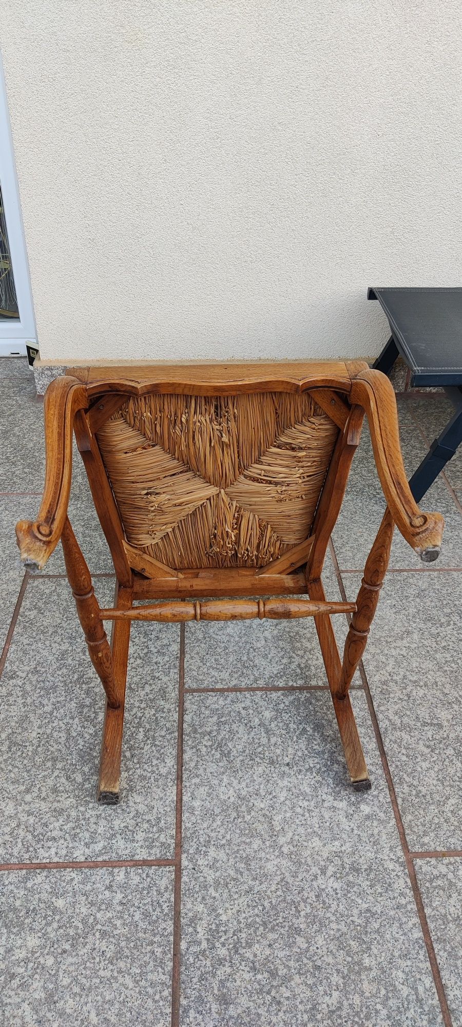 Krzesło do jadalnii - styl Ludwik XV