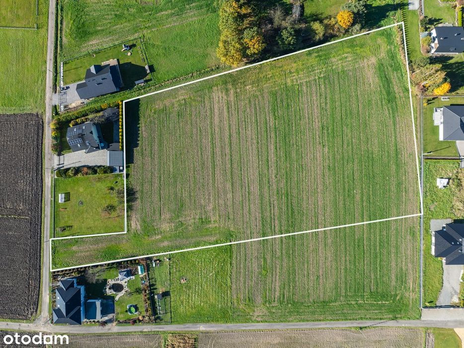 Działka inwestycyjna | 45 arów | budowlana | Kaniów