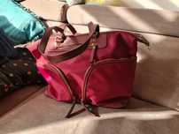 JOISSY Torba i Plecak 2W1 Luna Burgundy